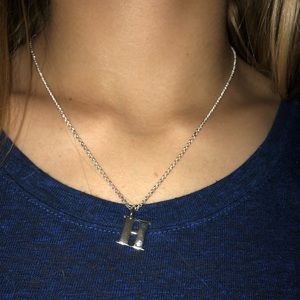 Initial (H) necklace